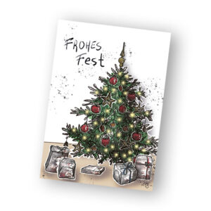 Postkarte Frohes Fest